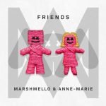 Marshmello & Anne-Marie friends chord progression on piano, guitar, and keyboard