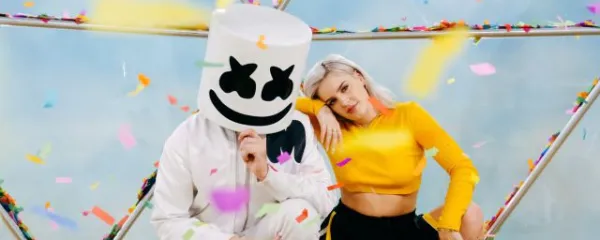 Marshmello feat. CHVRCHES – Here With Me Piano & Ukulele Chord Progression and Tab
